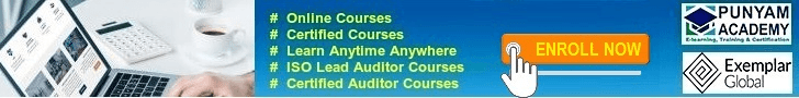 Online ISO Training Course by Punyam Academy