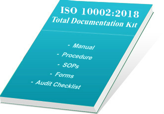 ISO 10002:2018 Documents